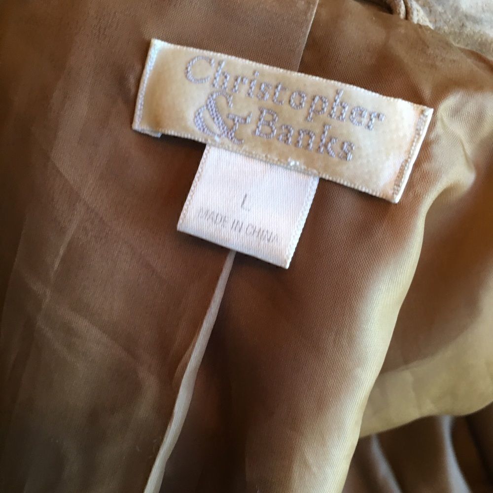 100% Leather Suede Jacket - Picture 3 of 11